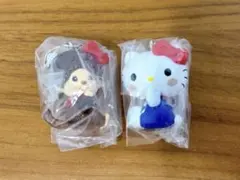 モンチッチ×ハローキティ めじるしアクセサリー モンチッチ ハローキティセット