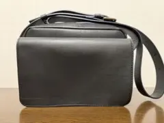 美品】土屋鞄 ビークル スモールフラップショルダー ダークインディゴ