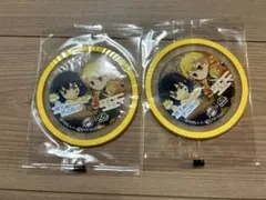 鬼滅の刃コースター善逸と伊之助2枚セット　くら寿司