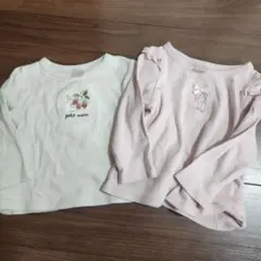 プティマイン　プティプラ　長袖　Tシャツ　80