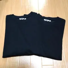 UNIQLO U ブラック Tシャツ Mサイズ 2枚セット