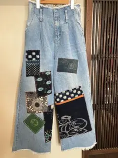 wink wink remake denim pants - メルカリ