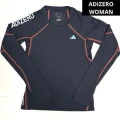 値下げ中！新品★ADIDAS ADIZERO 長袖 ランニング　Mレディース