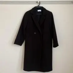 GLOBAL WORK ブラック ロングコート