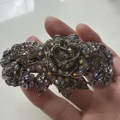 多色花モチーフヘアアクセサリー