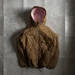 【極美品❗️】極暖columbia ダイヤキルティングジャケット　ブラウン　L