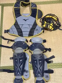 プロ支給硬式用キャッチャー防具セット お値下げはご相談ください