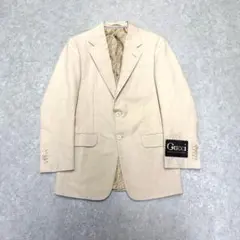 GUCCI ミケーレ期 ロゴ刺繍 パッチ ウールモヘヤ テーラード ジャケットのサムネイル