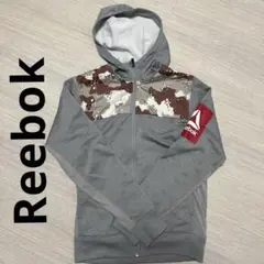 Reebok ジップアップパーカー カモフラ柄 グレーのサムネイル