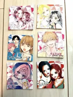 ナツコミ　ステッカーセット　6枚