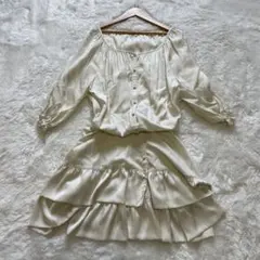 グレースコンチネンタル チュニック ティアード フリル フェアリーグランジ