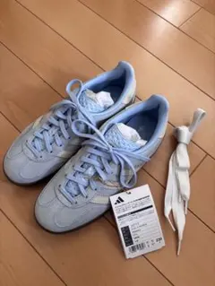 新品　adidas Gazelle Indoor W 23cm ライトブルー