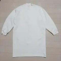 ユニクロ ドライスウェットコクーンワンピース(長袖) オフホワイト