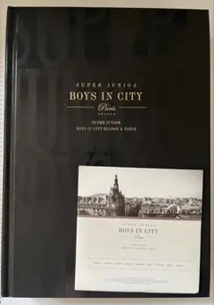 superjunior boys in city paris