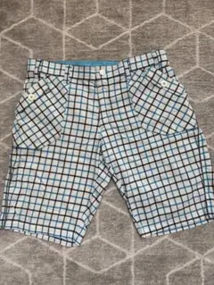 美品】パーリーゲイツ ショートパンツ ストレッチ チェック柄 サイズ4 