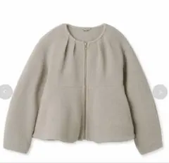 セルフォード　ボアペプラムジャケット