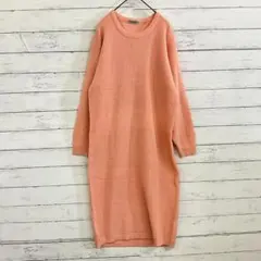 ロングワンピースウール