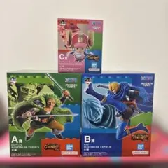 新品未開封】一番くじ ワンピース エルバフ編 vol.2 ABC賞 3体セット