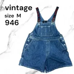 DKNY JEANS vintageデニム オーバーオール Mサイズ　古着のサムネイル