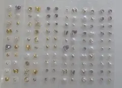 限定お値下げ！　耳ツボジュエリー120粒　金アレ対応！