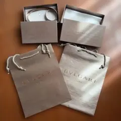 BVLGARI ショップ袋 ギフトボックスリボン セット - メルカリ