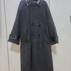 Elina Losel ダークグレー ロングコート