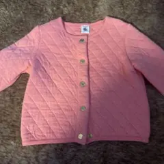 M*♪様 PETIT BATEAU ピンクカーディガン 95cm