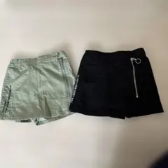 ●ショートパンツ 2枚セット●130cm