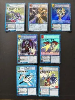 デジモンカード　旧　7枚セット