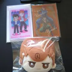 幽☆遊☆白書 ダイソー フェイスぬいぐるみキーホルダー 蔵馬 - メルカリ