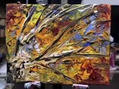 「エクスタシー」　抽象画　絵画　原画　手描き　ハンドメイド