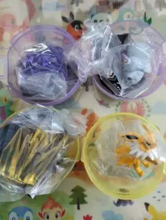 ポケモン　ジオラマコレクト　ゴースト＆でんき　サンダース　ボチ