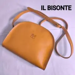 IL BISONTE ショルダーバッグ ハーフムーン レザー - メルカリ
