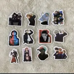 呪術廻戦　アニメ　ステッカー　シール　キャラクター　12枚セット