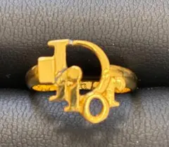 Dior ゴールド ロゴリング　ジャンク