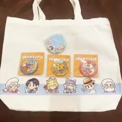 冬の市　リボントートバッグ　ぷち缶バッジ　マイメロディ　ピオフィオーレの晩鐘 冬の市 リボントートバッグ ぷち缶バッジ マイメロディ ピオフィオーレ