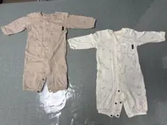 動物柄ツーウェイドレスオール2点セット