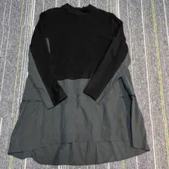 La SRIC ラスリック　異素材ドッキングワンピース　チュニック　38