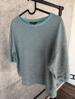 Kastane ボーダー Tシャツ カットソー