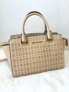 MICHAEL KORS ベージュ ハンドバッグ