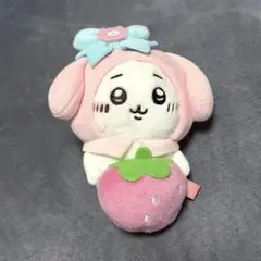 ちいかわ×マイメロ デスクトップから見守るひっかけぬいぐるみ