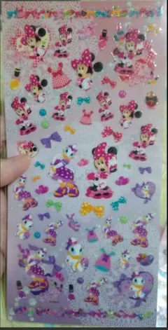 【ディズニーストア】ディズニー ミニー&デイジー ステッカー 【未使用】