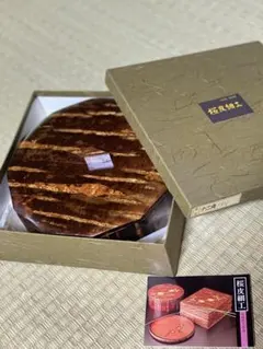 桜皮細工 十二角 菓子器 昭和レトロ 伝統工芸品 - メルカリ