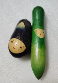 ふくしまひろえ 野菜こけし 果物こけし セット tukiakari 様専用 ひろえこけし お野菜 果物の通販 by こつゆ