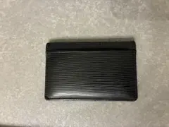 Louis Vuitton エピレザー ブラックカードケース