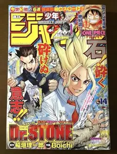 週刊少年ジャンプ 2017年14号 Dr.STONE 連載開始号 - メルカリ