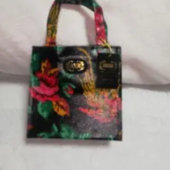 フェイラー/ミニトートバッグ「新品未使用」エナメル/プリント　ドイツ製　タグ付き