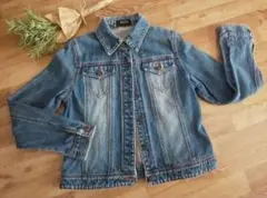 美品♪COMME CA ISM コムサイズム デニムジャケット Gジャン