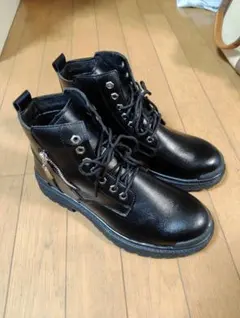 安全靴 ブラック　未使用品　25.5cmのサムネイル