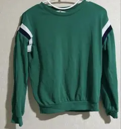 グリーン トレーナー